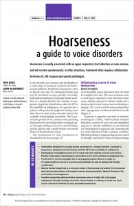 Medicine-Today-Voice-Disorders-Ron-Bova